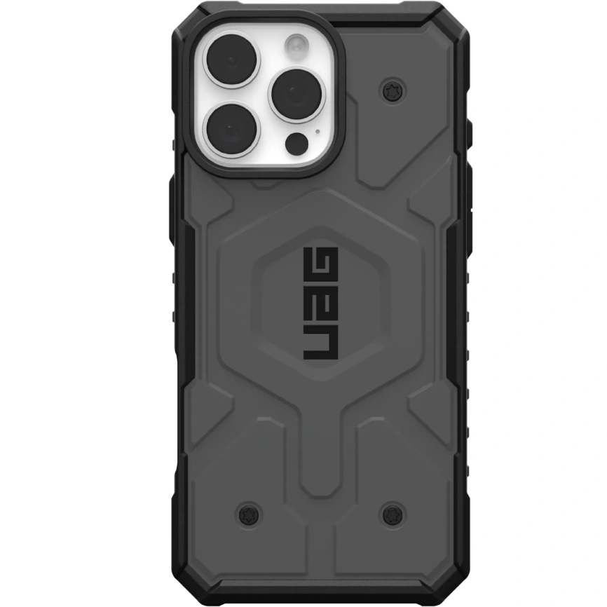 Чехол UAG MagSafe Pathfinder для iPhone 16 Pro Max Silver фото 1