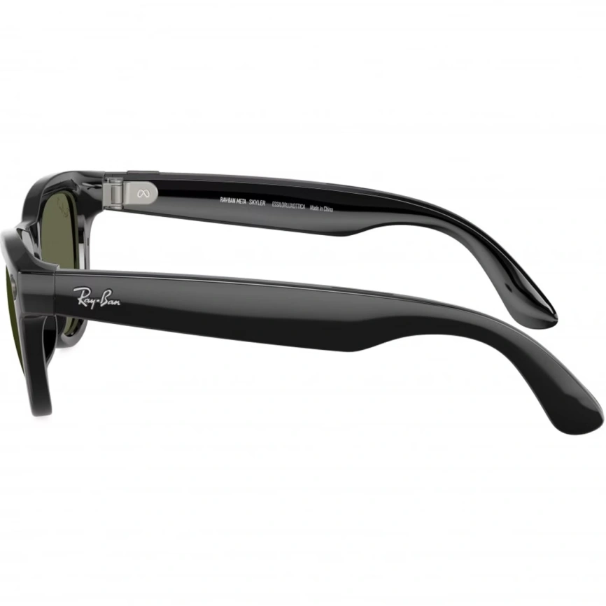 Умные очки Ray-Ban Skyler Shiny Black (RW4010) M Green фото 3