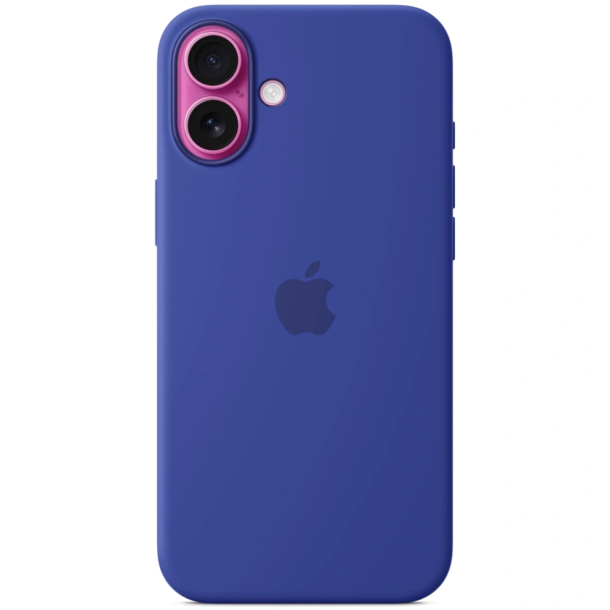 Чехол Apple Silicone Case with MagSafe для iPhone 16 Plus Ultramarine фото 6